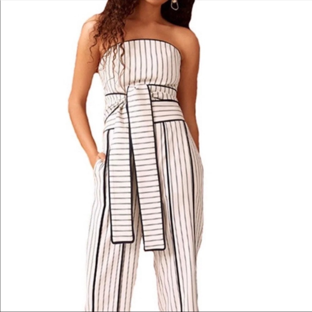 C/MEO COLLECTIVE Effigurate stripe top pants set